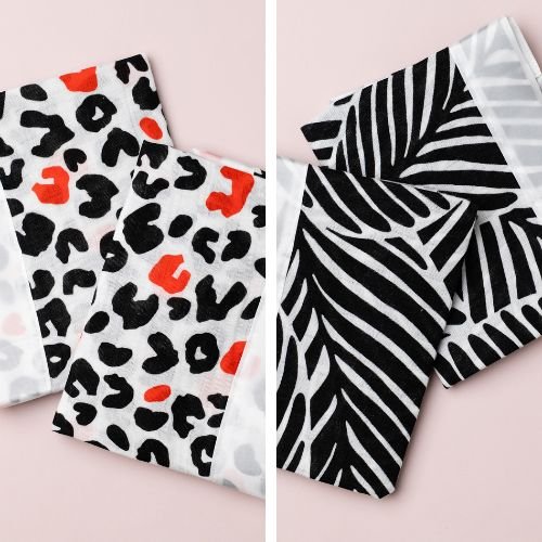 Sensory Satin Muslin Comforters A Balanced Approach to Baby Vision an