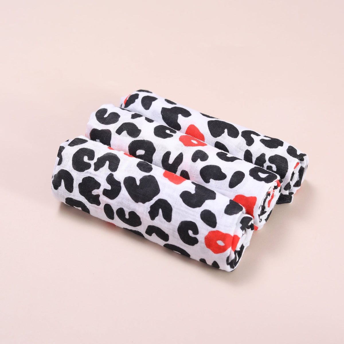 Black And White Animal Print Sensory Muslin Squares Set By Wilde Iris