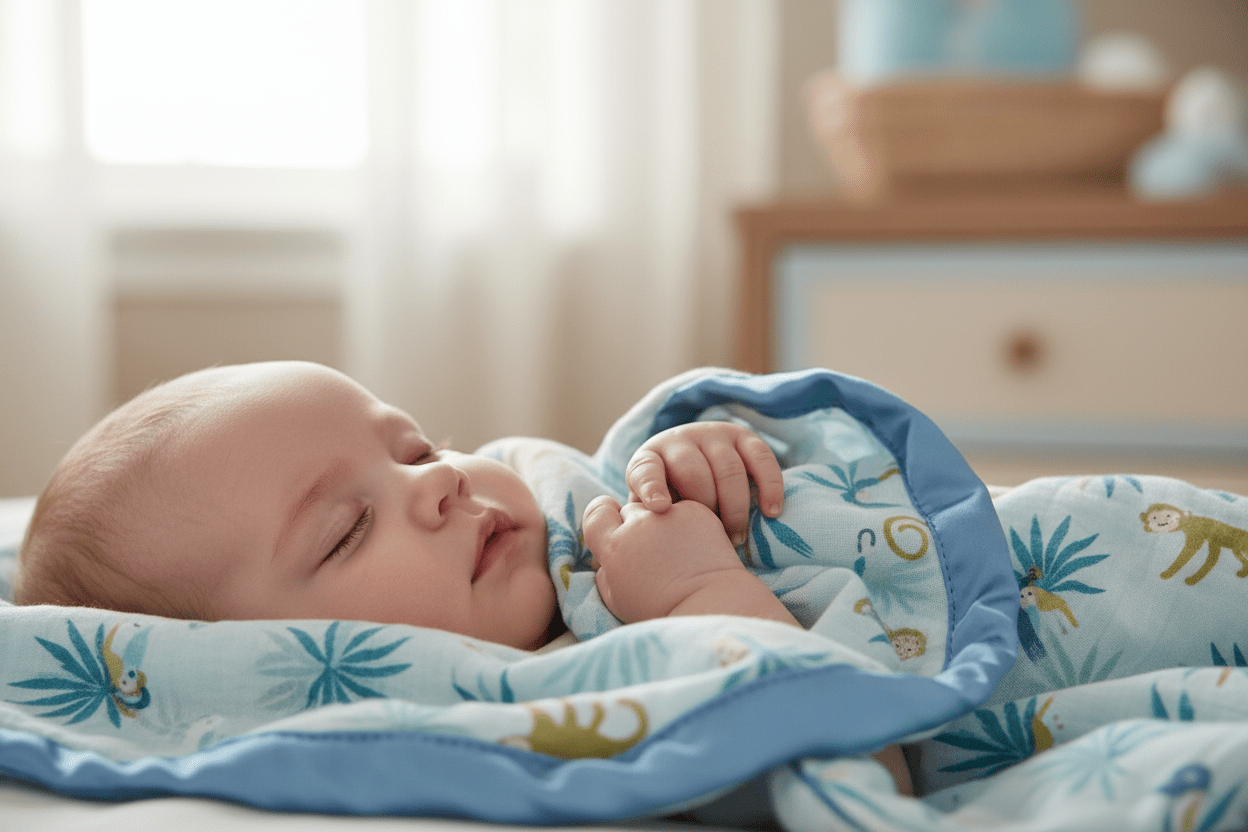How a Comforter Helps Babies Self-Soothe - Bullabaloo