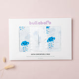 Blue Cloud Satin Muslin Comforter 2-Pack