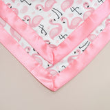 Flamingo Satin Comforter 2-Pack - Pink Satin