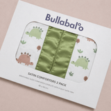 Dinosaur Satin Edge Muslin Comforter | 2 - Pack | Bullabaloo - Bullabaloo