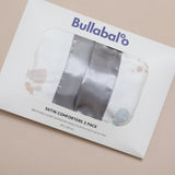 Enchanted Toadstool Satin Comforter 2 - Pack - Moonlight Grey - Bullabaloo