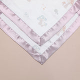 Enchanted Toadstool Satin Comforter 2 - Pack - Soft Mauve Satin - Bullabaloo