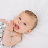 Forest Animal Satin Comforter 2 - Pack - White Satin - Bullabaloo