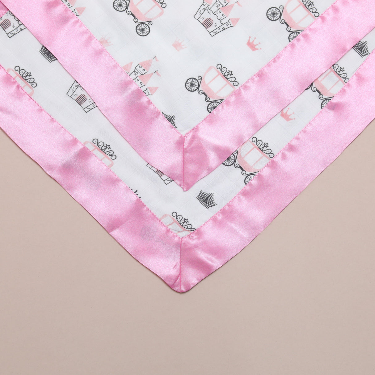 Once Upon A Princess Satin Comforter 2 - Pack - Barbie Pink Satin - Bullabaloo