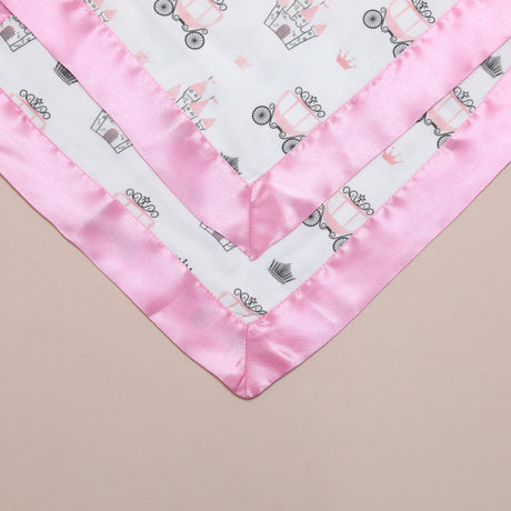 Once Upon A Princess Satin Comforter 2 - Pack - Barbie Pink Satin - Bullabaloo