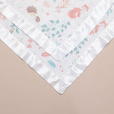 Whimsical Meadow Satin Comforter 2 - Pack - White Satin - Bullabaloo