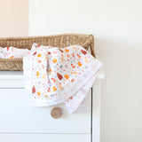 Woodland Satin Comforter 2 - Pack - White Satin - Bullabaloo