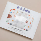 Woodland Satin Comforter 2 - Pack - White Satin - Bullabaloo