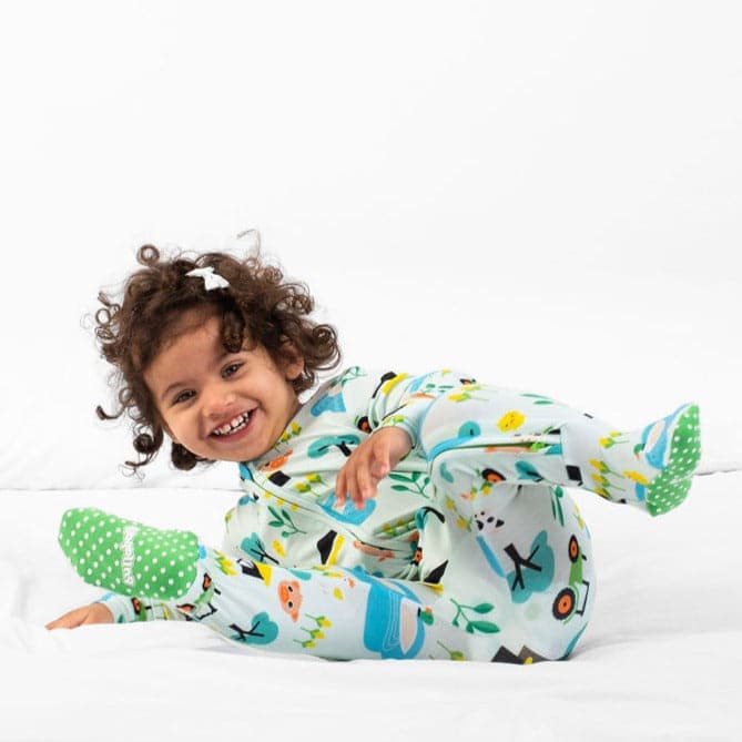Farm Yard Babygrow With Grip Feet - Bullabaloo