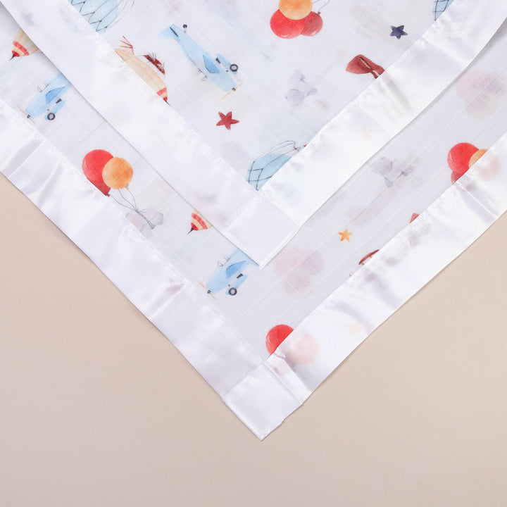 Plane Satin Muslin Comforter 2-Pack - Bullabaloo