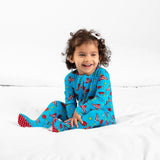 Space Babygrow With Grip Feet - Bullabaloo