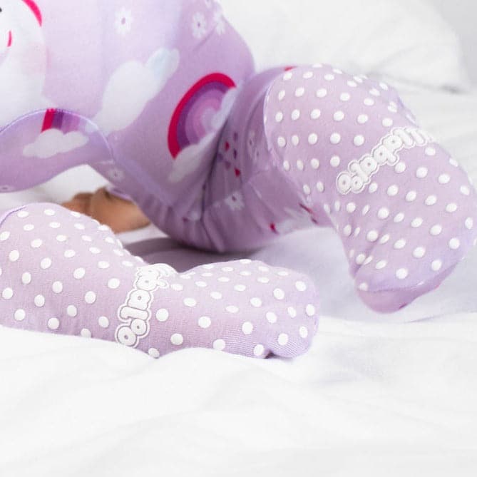 Unicorn Babygrow With Grip Feet - Bullabaloo