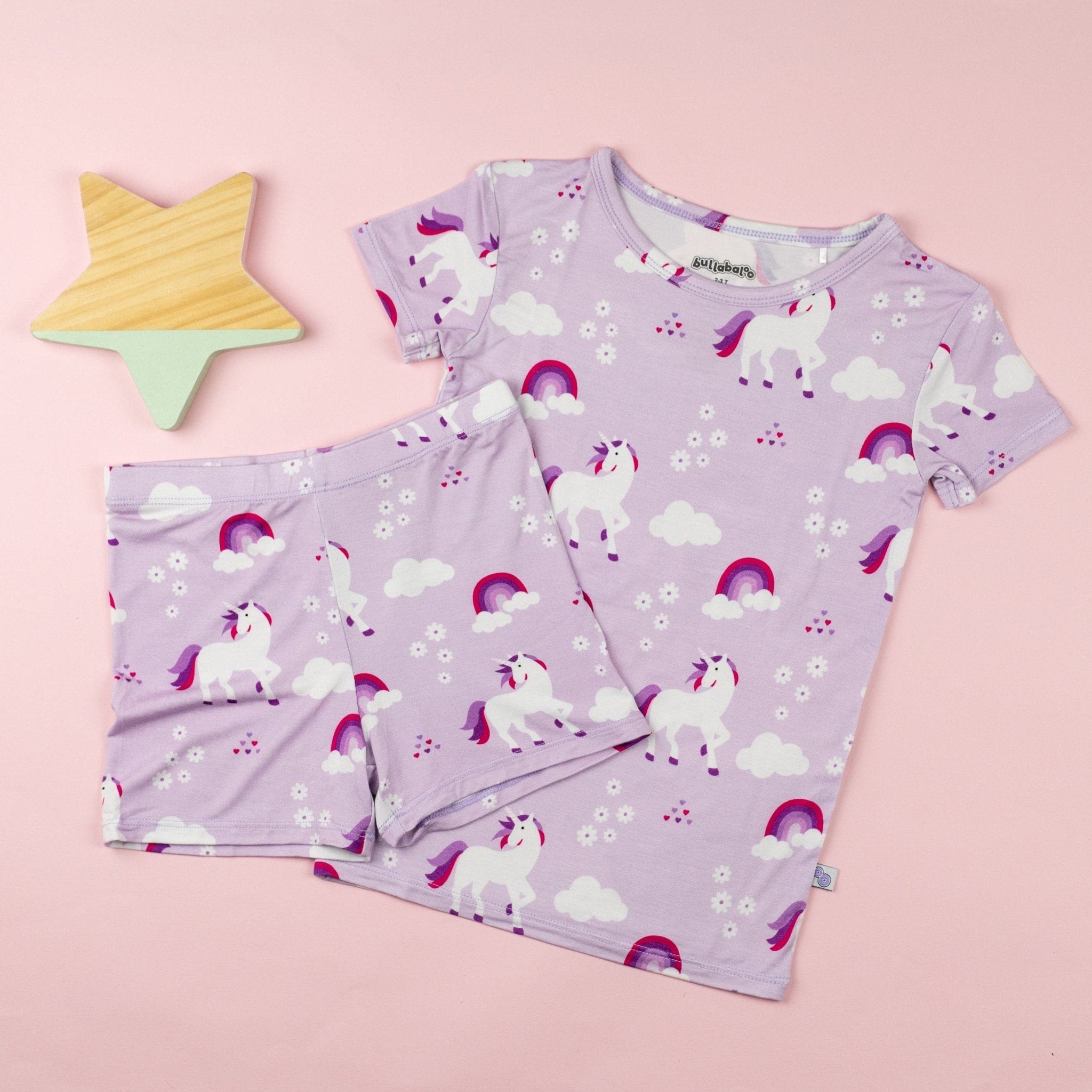 Unicorn Children s Short Sleeve Pyjamas