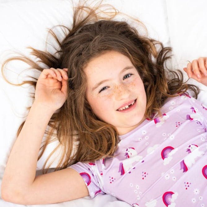 Unicorn Children's Short Sleeve Pyjamas - Bullabaloo